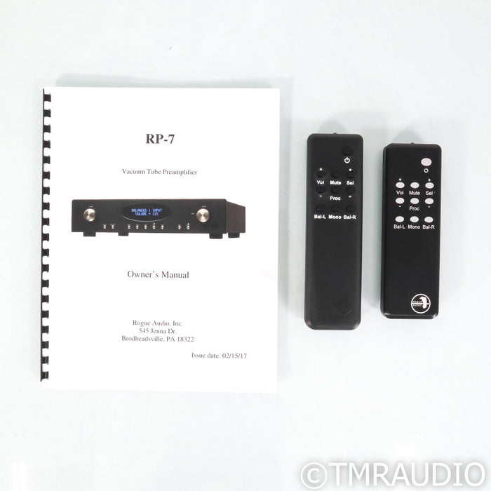 Rogue Audio RP-7 Stereo Tube Preamplifier