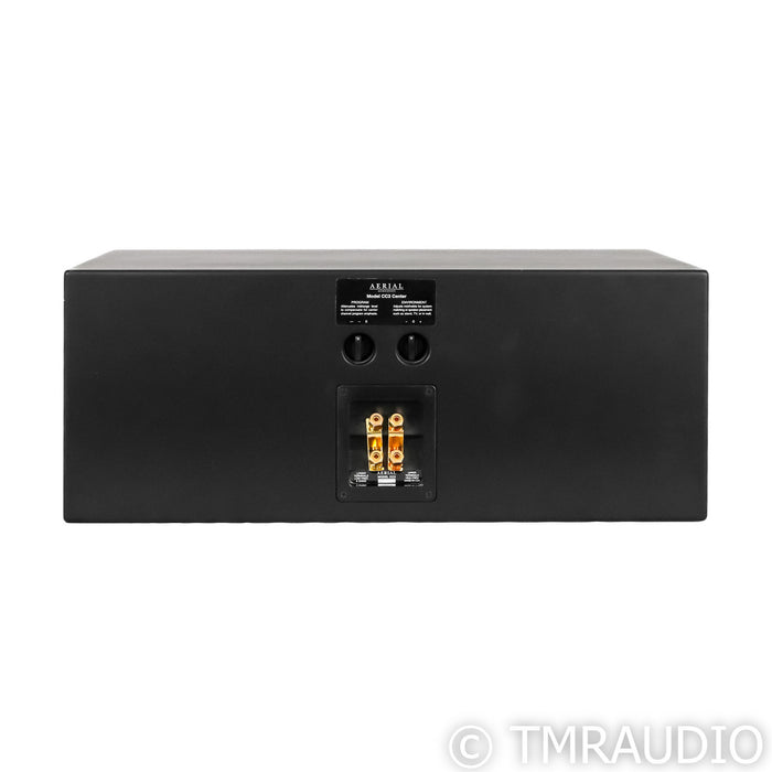 Aerial Acoustics CC3 Center Channel Speaker; Black