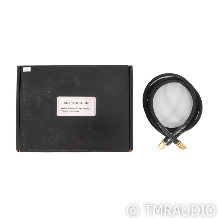 Silnote Audio Morpheus Reference Series II RCA Cables; 1m Pair Interconnects