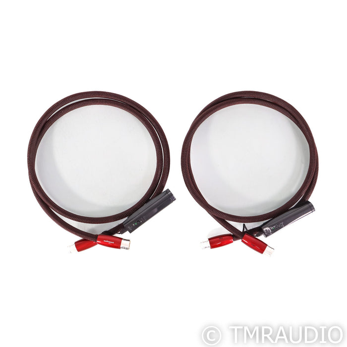 AudioQuest Fire XLR Cables; 1.5m Pair Balanced Interconnects