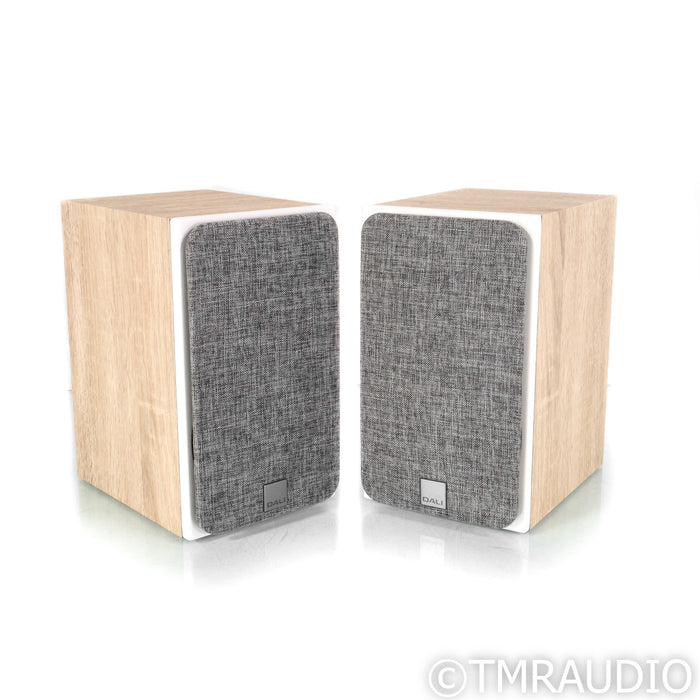 Dali Oberon 1 Bookshelf Speakers; Light Oak Pair