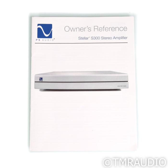 PS Audio Stellar S300 Stereo Power Amplifier