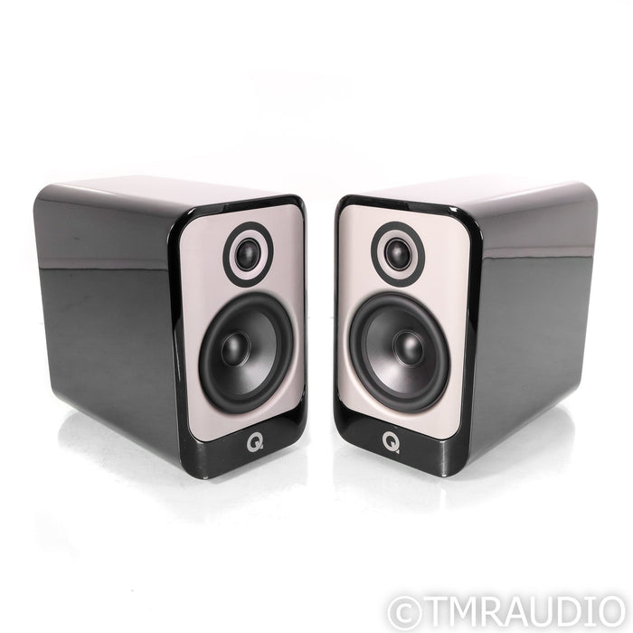 Q Acoustics Concept 30 Bookshelf Speakers; Gloss Black Pair (Open Box)