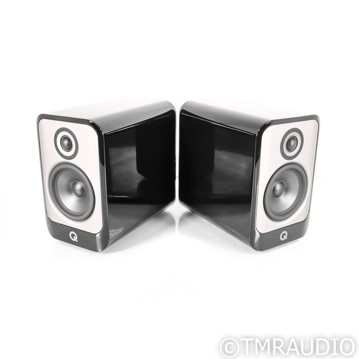 Q Acoustics Concept 30 Bookshelf Speakers; Gloss Black Pair (Open Box)
