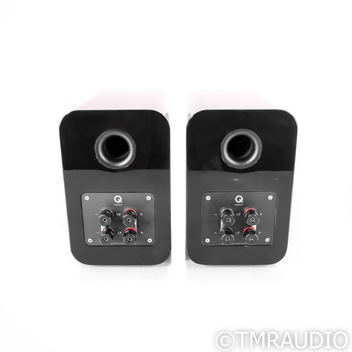 Q Acoustics Concept 30 Bookshelf Speakers; Gloss Black Pair (Open Box)