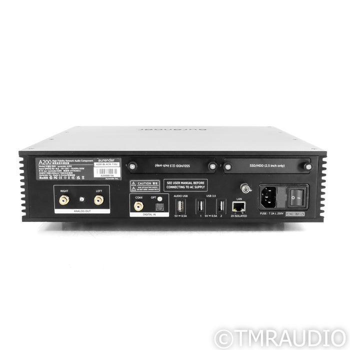 Aurender A200 Network Music Server & Streamer; DAC (Open Box)