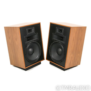 Klipsch Heresy IV Floorstanding Speakers; American Walnut Pair