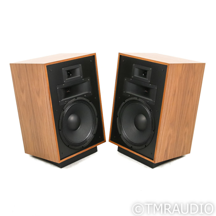 Klipsch Heresy IV Floorstanding Speakers; American Walnut Pair
