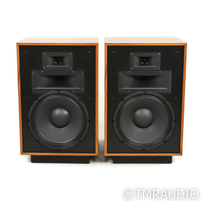 Klipsch Heresy IV Floorstanding Speakers; American Walnut Pair