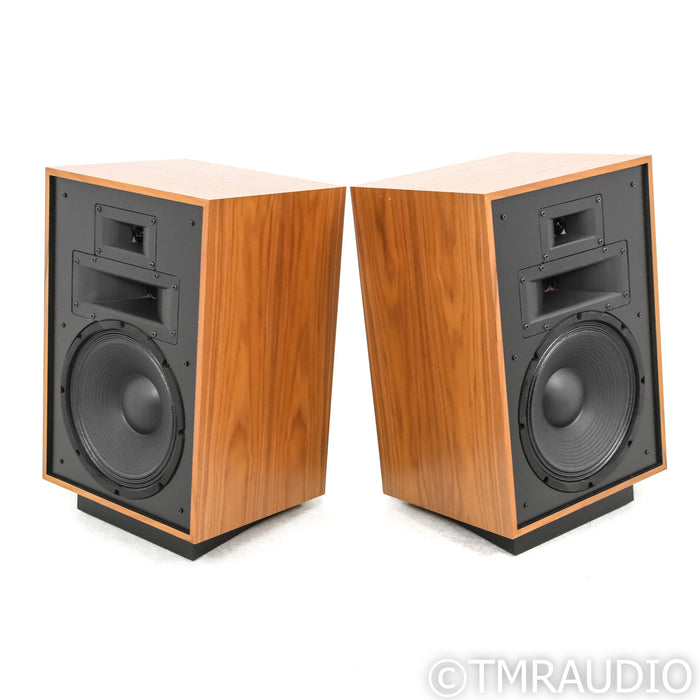 Klipsch Heresy IV Floorstanding Speakers; American Walnut Pair