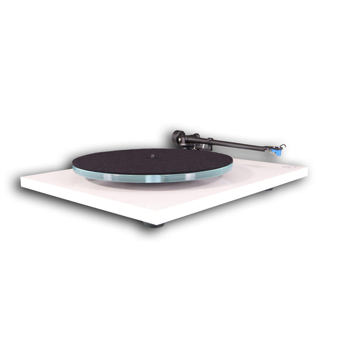 Rega Planar 3 Belt Drive Turntable;  White w/ Elys 2 MM Cartridge