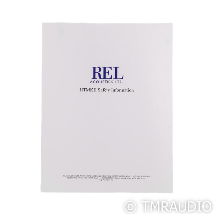 REL Acoustics HT/1205 MKII 12" Powered Subwoofer; Black