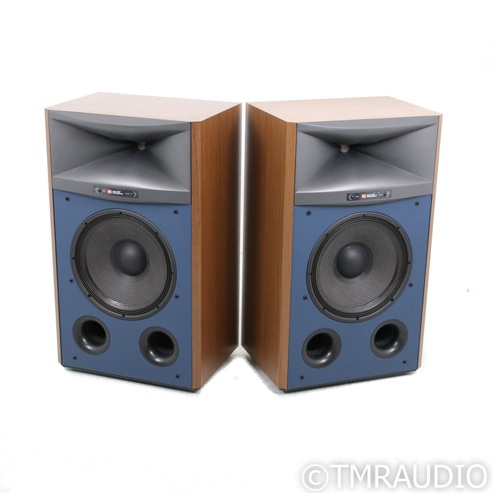 JBL 4367 Floorstanding Speakers; Satin Walnut Pair