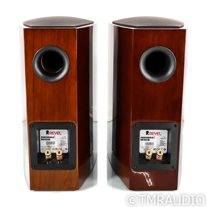 Revel Performa3 M106 Bookshelf Speakers; Walnut Pair