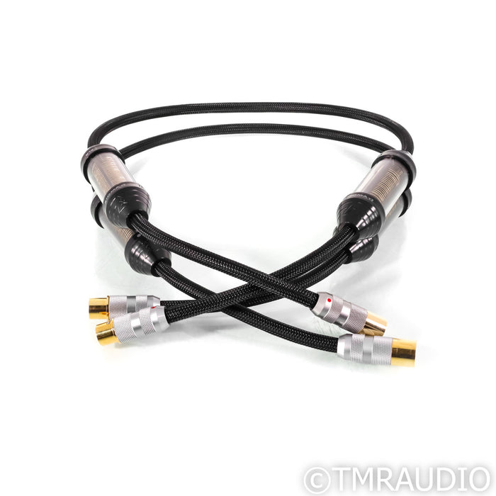 Shunyata Research Sigma v2 XLR Cables; 1m Pair of Balanced Interconnects