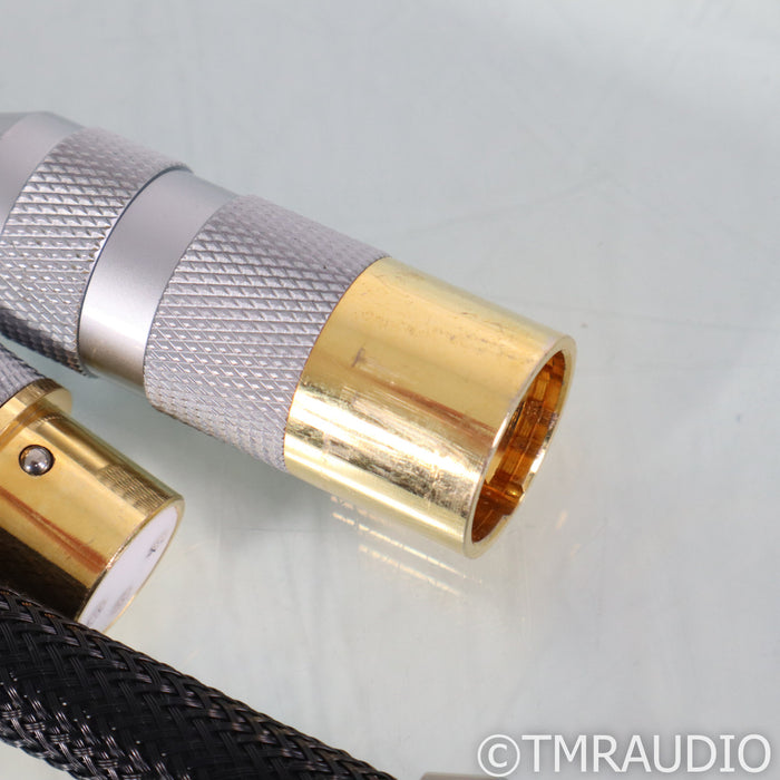 Shunyata Research Sigma v2 XLR Cables; 1m Pair of Balanced Interconnects