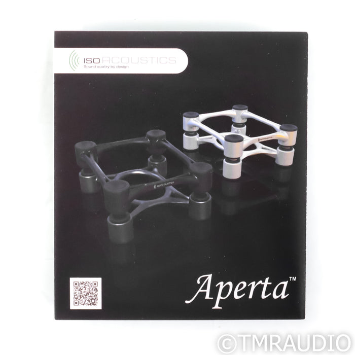 IsoAcoustics Aperta 200 Speaker Isolation Stands; Pair (Open Box)