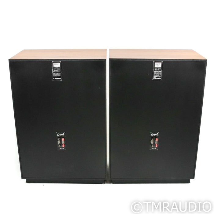 Klipsch Cornwall IV Floorstanding Speakers; American Walnut Pair