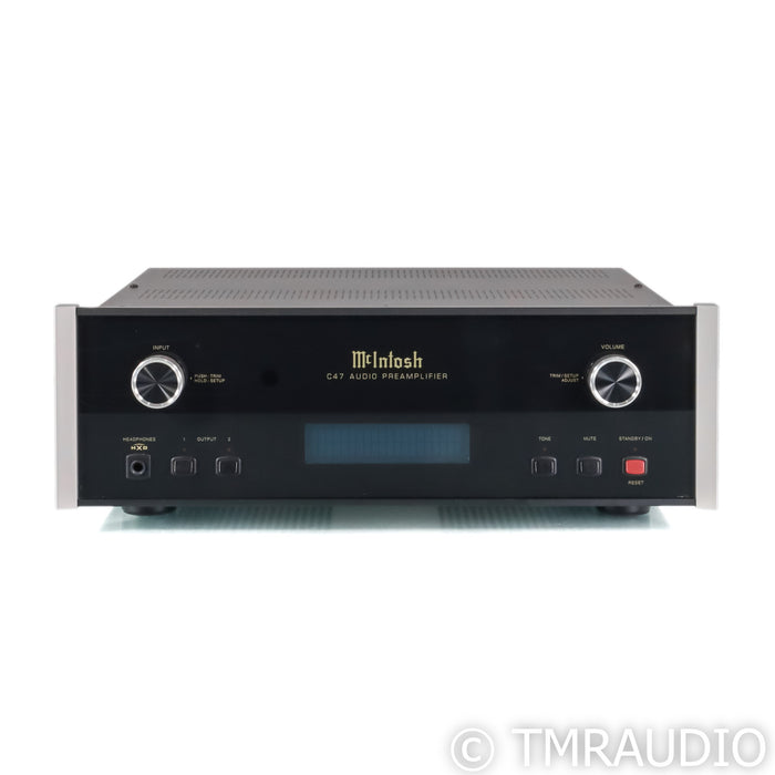 McIntosh C47 Stereo Preamplifier; MM &  MC Phono