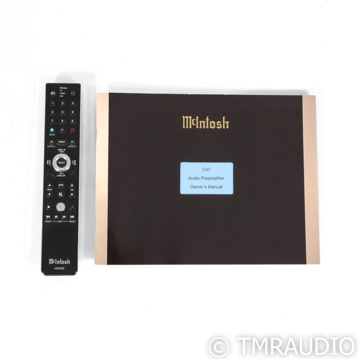 McIntosh C47 Stereo Preamplifier; MM &  MC Phono