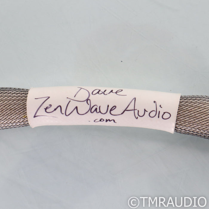 ZenWave Audio D4 XLR Cables; 0.8m Pair Balanced Interconnects