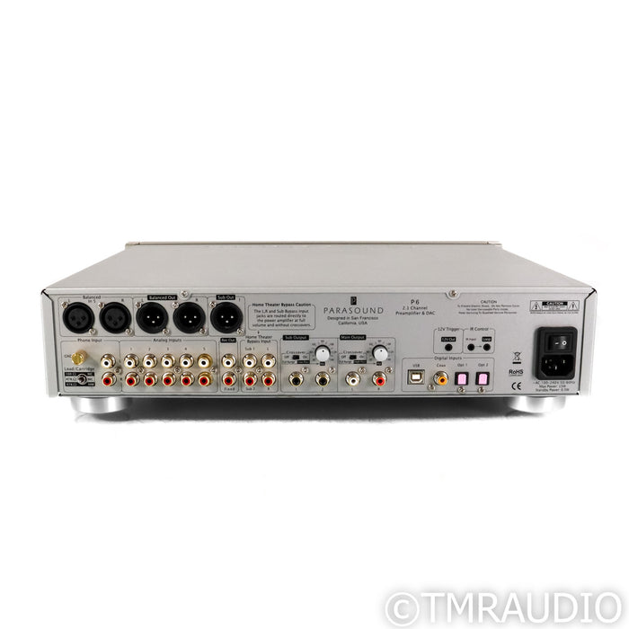 Parasound Halo P 6 Stereo Preamplifier; MM & MC Phono