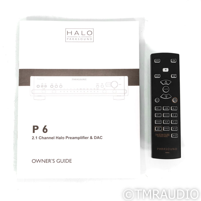 Parasound Halo P 6 Stereo Preamplifier; MM & MC Phono