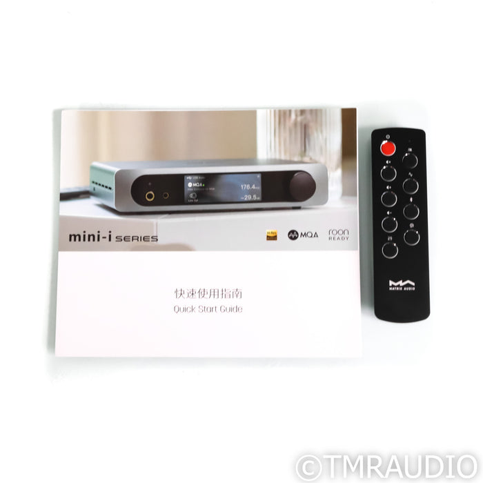 Matrix Audio mini-i Pro 3 Wireless Streaming DAC; Roon Ready