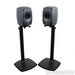 Genelec 8341A Active Studio Monitors; Grey Pair w/ Stands