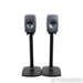 Genelec 8341A Active Studio Monitors; Grey Pair w/ Stands