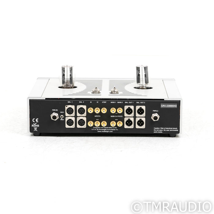 ModWright Instruments LS300 Stereo Tube Preamplifier; With PS300