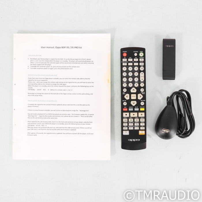 Oppo BDP-95 Universal Blu-Ray Player; CD & SACD