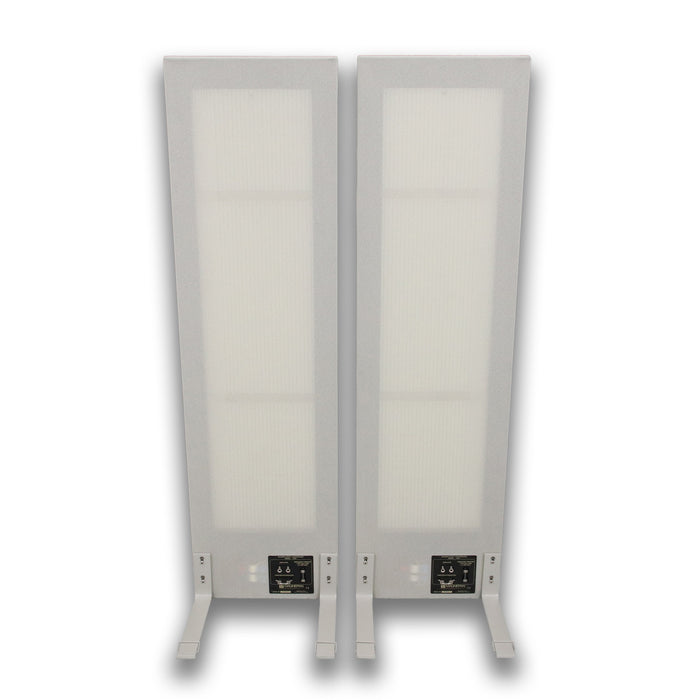 Magnepan LRS+ Planar Magnetic Floorstanding Speakers; Off-White Pair (Open Box)