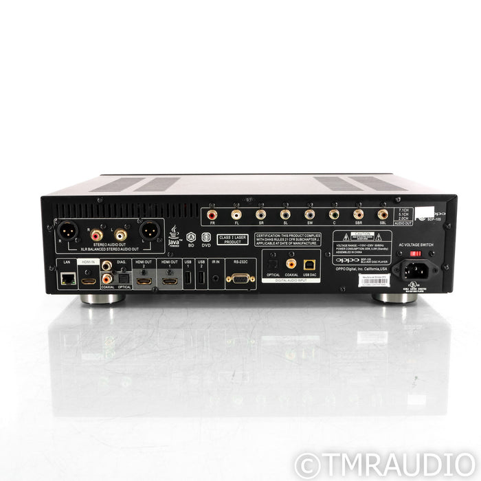 Oppo BDP-105 Universal Blu-Ray Player; AS-IS (One HDMI Output Fails)