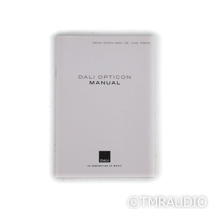 Dali Opticon 6 Floorstanding Speakers; Black Pair