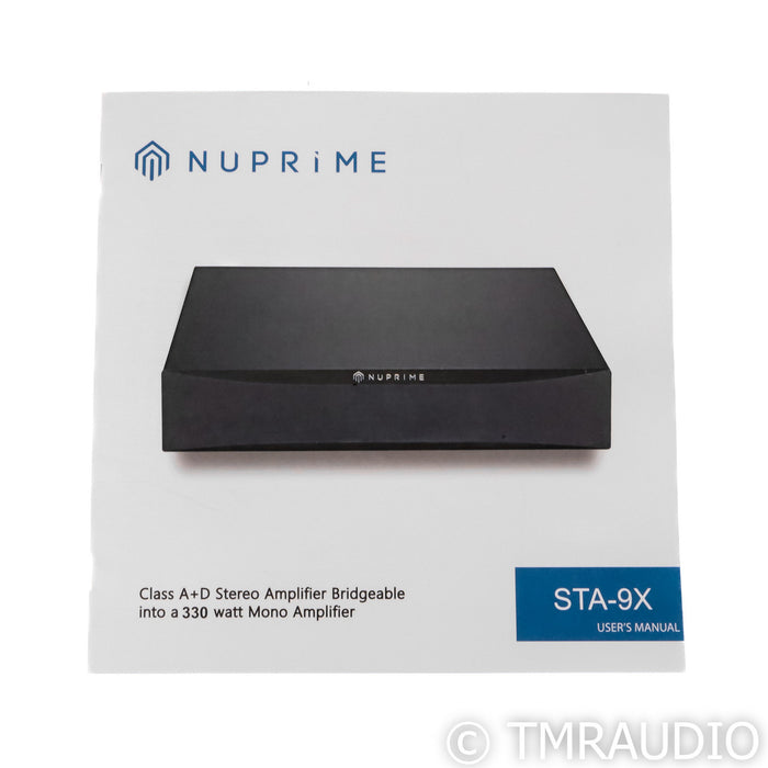 NuPrime STA-9X Stereo Power Amplifier