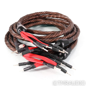 WireWorld Eclipse 8 Bi-Wire Speaker Cables; 12ft Pair