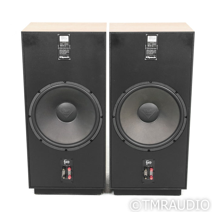 Klipsch Forte IV Floorstanding Speakers; American Walnut Pair