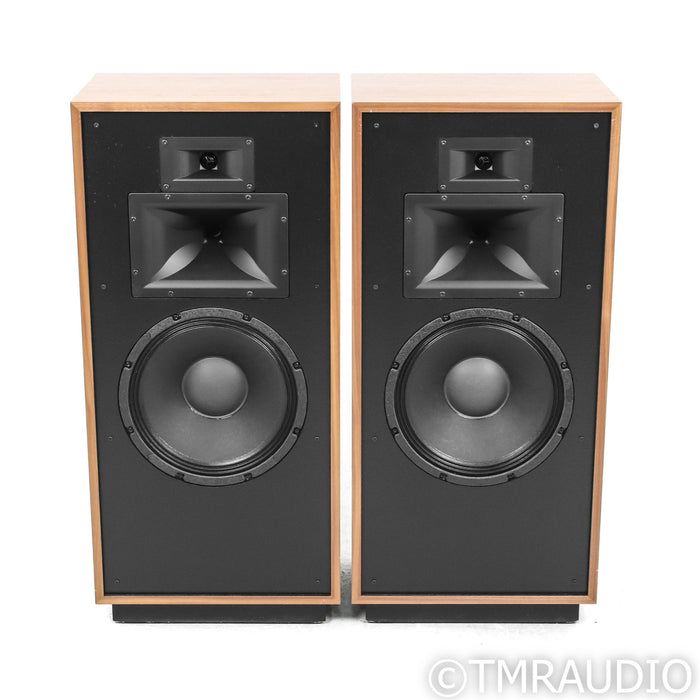 Klipsch Forte IV Floorstanding Speakers; American Walnut Pair