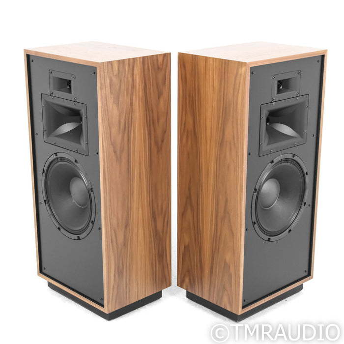 Klipsch Forte IV Floorstanding Speakers; American Walnut Pair