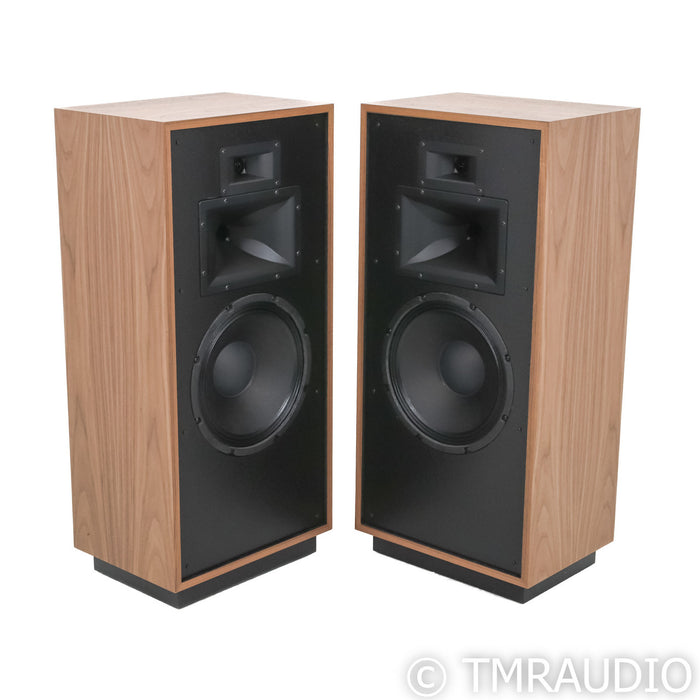 Klipsch Forte IV Floorstanding Speakers; American Walnut Pair (Unused / Mint)