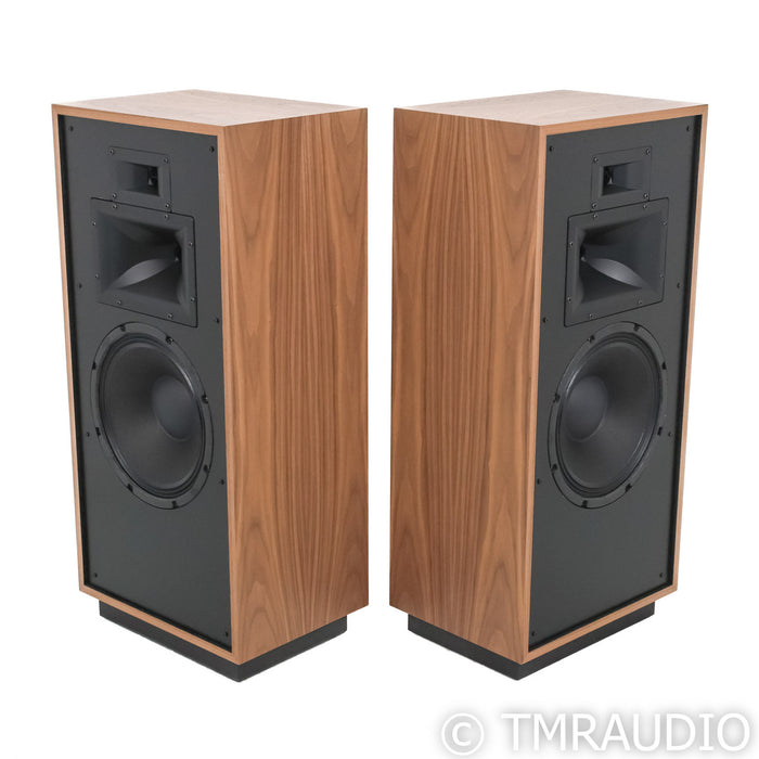 Klipsch Forte IV Floorstanding Speakers; American Walnut Pair (Unused / Mint)