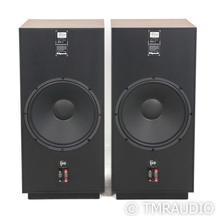 Klipsch Forte IV Floorstanding Speakers; American Walnut Pair (Unused / Mint)