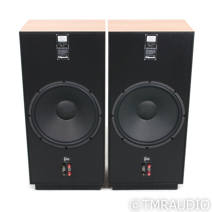 Klipsch Forte IV Floorstanding Speakers; Cherry Pair (Mint / Unused)
