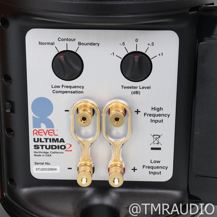 Revel Ultima Studio 2 Floorstanding Speakers; Mahogany Pair