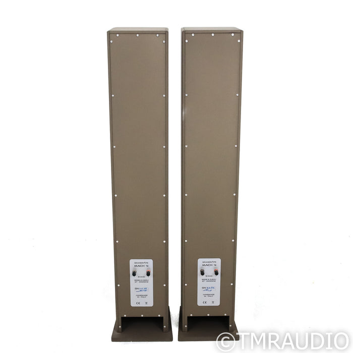 Grandinote Mach 4 Floorstanding Speakers; Cast Aluminum Pair