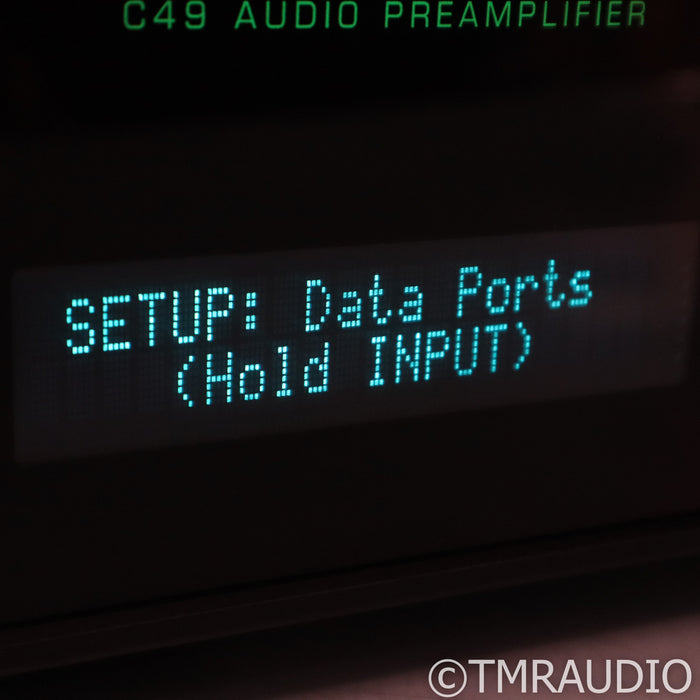McIntosh C49 Stereo Preamplifier; MM & MC Phono