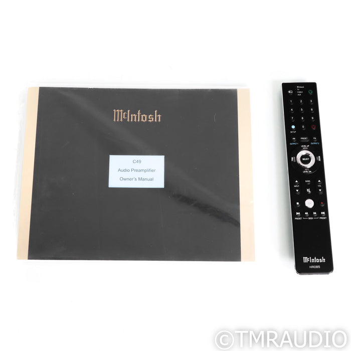 McIntosh C49 Stereo Preamplifier; MM & MC Phono