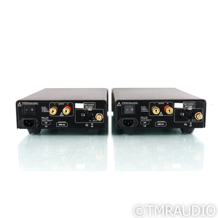 Bel Canto REF500M Monoblock Power Amplifiers; Pair