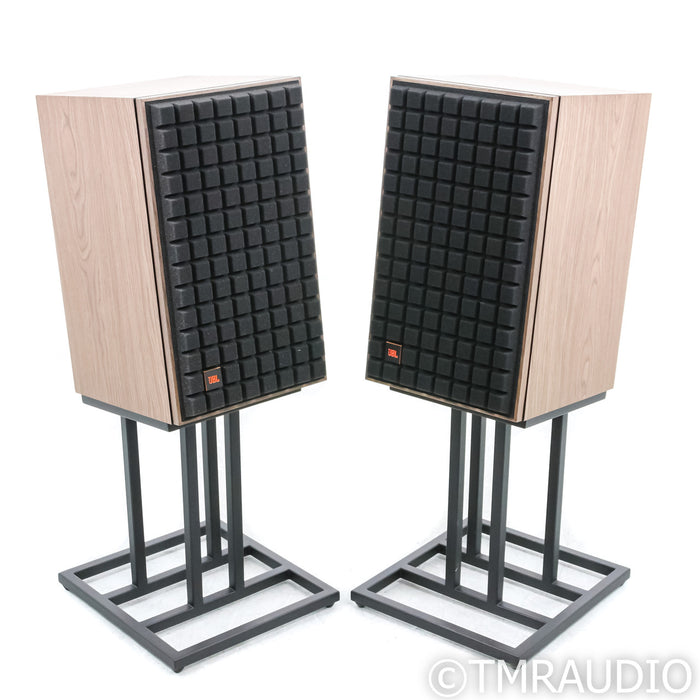 JBL L82 Classic Bookshelf Speakers; Walnut Pair w/ Stands